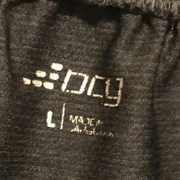 Men's BCG Black Athletic Shorts Size L - Picture 2 of 5